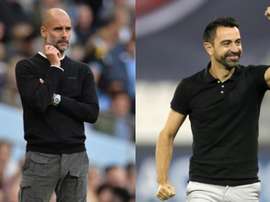 Guardiola e Xavi, rumo ao PSG? EFE/AFP