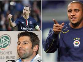 Collage de Hitzlsperger, Roberto Carlos et Ibrahimovic. BeSoccer