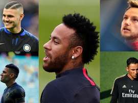 No todo es Neymar: otros nombres clave en el cierre de mercado. Montaje/AFP/EFE