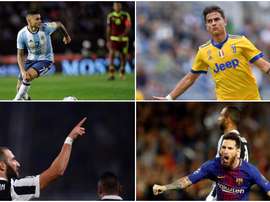 Messi, Dybala, Higuaín et Icardi, 02-10-17. BeSoccer
