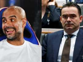 Le rêve de Milan : un duo Guardiola-Overmars. AFP/EFE