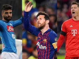 Les meilleurs attaquants de FIFA 20. EFE/AFP