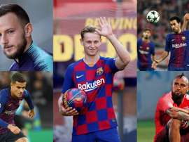Trop-plein de pièces pour Valverde. Montage/EFE/AFP