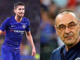 Sarri insiste em Jorginho. AFP