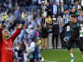 Zidane deverá colocar Luca Zidane na baliza no encontro frente ao Huesca. Montaje/BeSoccer