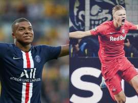 Trouble for Madrid as Juventus also after Mbappe and Haland . AFP/RBSalzburg