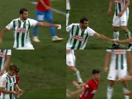 Dejó con la boca abierta a sus rivales con su acción. Twitter/Leo_Waldman
