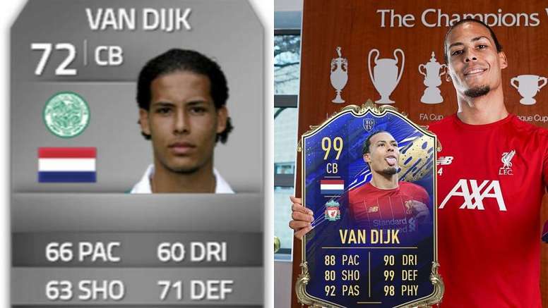 La Increible Progresion De Van Dijk Se Evidencia Hasta En El Fifa Besoccer