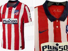Vaza a possível nova camisa do Atlético de Madrid. FootyHeadlines