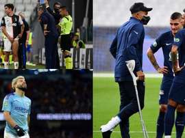 Injuries, the main threat to the Champions League. AFP