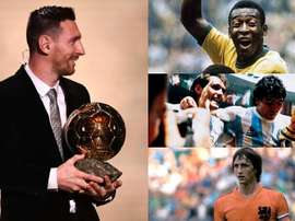 Pistas sobre o futuro de Messi; quando outras lendas se aposentaram? Montagem/EFE/AFP