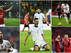 Todos ellos son líderes en sus respectivas selecciones. BeSoccer