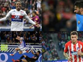 Montagem com as possíveis contratações do Real Madrid. BeSoccer