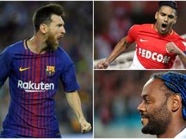 Messi, Falcao and Wagner Love all feature on the list. BeSoccer