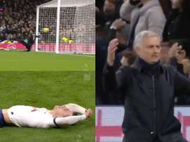 Mourinho clamó al cielo. DAZN