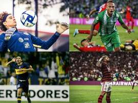 Os clubes latinos que nunca foram rebaixados. Montaje/EFE