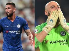 Giroud e Caballero rinnovano. AFP