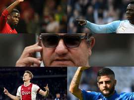 Raiola movimenta o mercado. Montaje/AFP/EFE