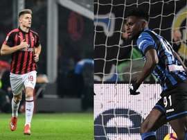 Piatek y Zapata son dos auténticos 'killers'. AFP