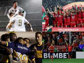 Os dez clubes com mais títulos internacionais. BeSoccer/EFE/AFP