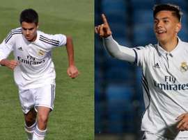 Reguilón y Javi Sánchez han cuajado una gran gira. Twitter/RealMadrid