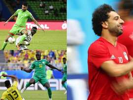Les huit 'cracks 'appelés à briller lors de la CAN 2019. AFP