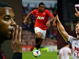 Robinho, Anderson et Pato auraient pu devenir de grandes stars. AFP