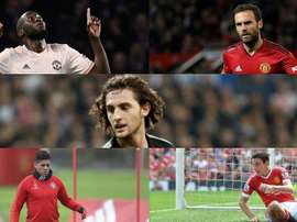 El United espera cuatro salidas antes de lanzarse a por Rabiot. Montaje/AFP/EFE