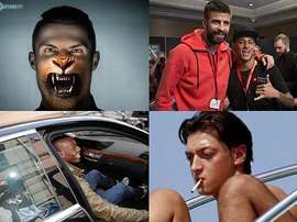 Ronaldo, Messi, Balotelli and Pique are all whimsical in their own way. BeSoccer