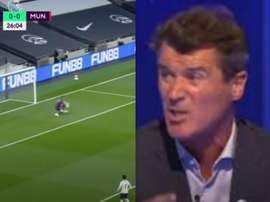 Keane slammed De Gea. Captura/DAZN/SkySports