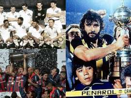 Les clubs qui ont gagné le titre en pleine année de Mondial. Conmebol/Youtube/EFE