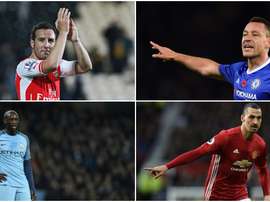 Montaje de Terry, Cazorla, Yaya Toure e Ibrahimovic. BeSoccer