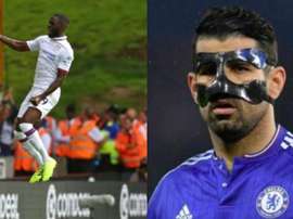 Tomori, Lampard's golden boy who broke Diego Costa's nose. Montaje/AFP