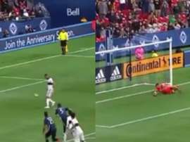 Jugaba contra Ibra, quiso copiar su 'Panenka'... ¡y quedó en ridículo! Captura/MLS