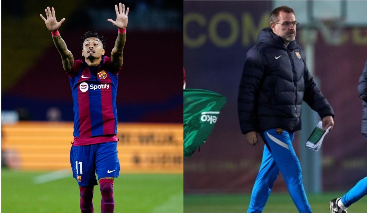 Mais confusão no Barça: Raphinha teria insultado o irmão de Xavi