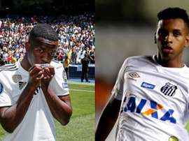 Vinicius et Rodrigo, deux joueurs qui arboreront le maillot du Real dans les prochaines années. EFE