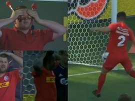 Thychosen perde um gol incrível. Capturas/Eurosport