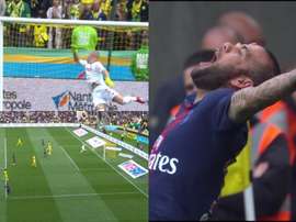 La rete di Dani Alves. Capturas/Vamos