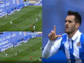 Juanmi, auteur du but le plus rapide de Liga. Capture/BeINSports