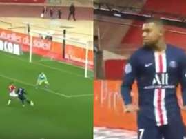 Mbappé profanó por primera vez 'su' Louis II. Capturas/Movistar+