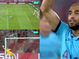 L'histoire d'amour entre Lucas et la Ligue des Champions continue. Captures/Movistar+