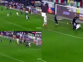 le but de Mandzukic. Capture/GolTV