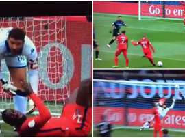 Verratti aprovechó la buena de fe del portero rival para marcar el segundo gol de su equipo. EFE