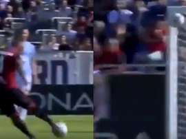 He scored. Screenshot/beINSports