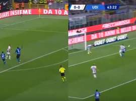 Pas besoin d'être un géant pour signer des buts de la tête. Captures/InterVids