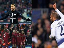 Le PSG, Tottenham et Liverpool se disputeront la dernière place. AFP/EFE
