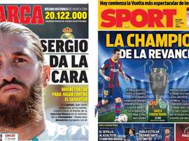 Les Unes des journaux sportifs en Espagne du 20 octobre 2020. Marca/Sport