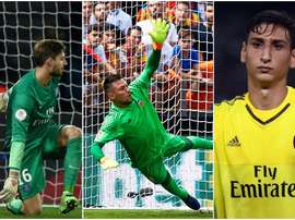 Trapp, Diego Alves y Donnarumma son algunos de los mejores 'para-penaltis' del momento. BeSoccer