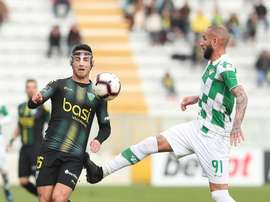 O Moreirense recebeu e venceu o Tondela por 2-0. Twitter@MoreirenseFC38