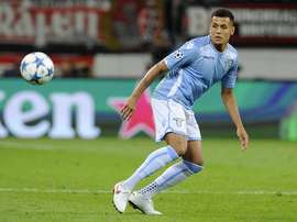 Morrison, en un partido con la Lazio. Twitter